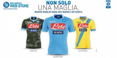 napoli magliette 2013-14