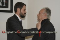 Cronaca di un lungo pomeriggio per la Salernitana.Squadra a rapporto al Mediterranea. Lotito tiene sulla graticola Perrone”E’ un problema di manico”