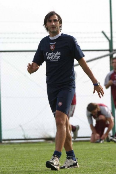 gregucci al primo allenamento