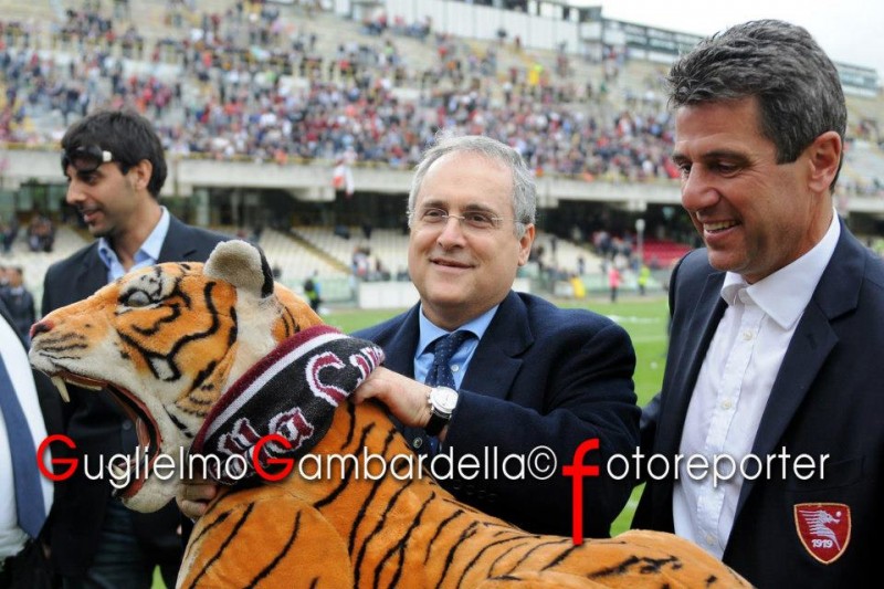 Lotito alla “Città”: ” Perrone? Vediamo cosa accade a Lecce”