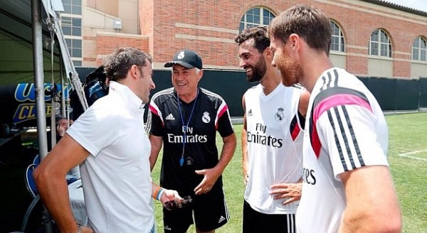 del piero ancelotti madrid