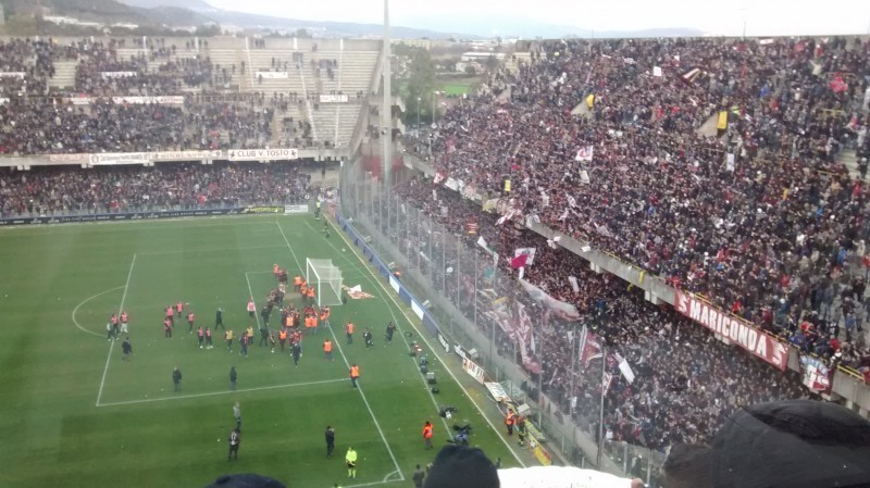 Bum-bum all’Arechi. Riecco la vetta con “mitraglietta”Gabionetta